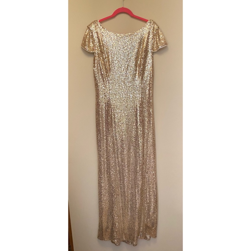 Gold Sequin Gown